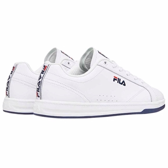 fila ladies leather court shoe
